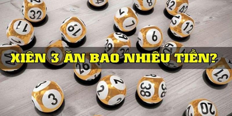 Lô xiên 3 ăn bao nhiêu tùy thuộc vào mỗi khu vực 